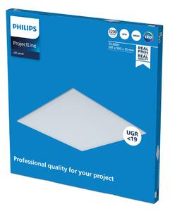 Philips ProjectLine LED panel UGR<19 840 60x60cm, Fehér / opál, Dolgozószoba / Iroda, fém