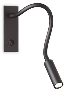 Ideallux Ideal Lux Io LED süllyesztett lámpa, fekete, Nappali / Étkező, fém, Modern