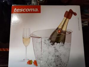 Tescoma UNO VINO 4 literes műanyag pezsgősvödör, borhűtő bordó színű