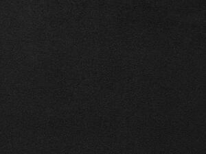 Fekete bársonypuff 39 x 40 cm SOPHIA