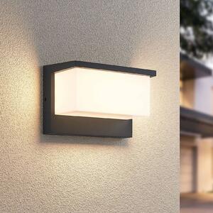 Trio Lighting LED külső fali lámpa Nestos, IP54, Fekete, Alumínium, Modern