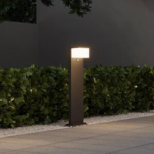 Trio Lighting Nestos LED-es útvilágítás mozgásérzékelővel, IP54, Fekete, Alumínium, Modern