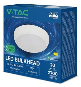 V-TAC CREE SMD 20W állítható teljesítményű és színhőmérsékletű mennyezeti lámpa - SKU 801-24-6
