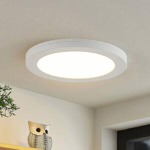 PRIOS Prios LED mennyezeti lámpa Aureka, 3 darabos szett, érzékelő, Ø 23 cm, fehér, Fehér / opál, Nappali / Étkező, Alumínium, Modern