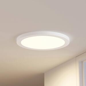 PRIOS Prios LED mennyezeti lámpa Aureka, 3 darabos szett, érzékelő, Ø 33 cm, fehér, Fehér / opál, Nappali / Étkező, Alumínium, Modern