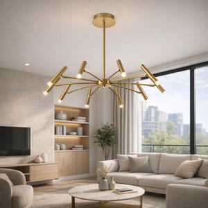 SECRET LED design csillár, bronz, 2548 lm