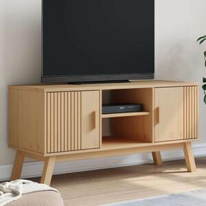 VidaXL OLDEN Tömör Fenyőfa TV-szekrény - 114x43x57 cm