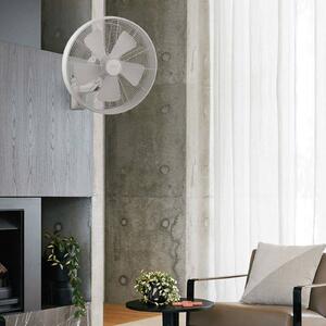 Beacon Lighting Breeze fali ventilátor, fehér, átmérő 41 cm, csendes, Fehér / opál, Nappali / Étkező, Műanyag