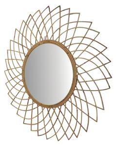 Rattan Napvirág Tükör - 90 cm