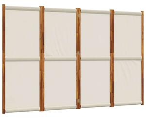 VidaXL Akácfa Térelválasztó - 4 Panel - 280x180 cm