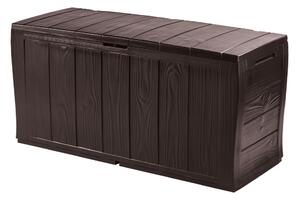 Keter Sherwood 270L kerti doboz, barna