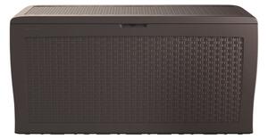 Kerti box Keter Samoa Rattan Box 270L barna