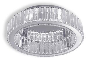 Toolight Toollight, kristály mennyezeti lámpa 40cm, 24W, 4000K, 1120lm, APP1742-C, króm, OSW-09306