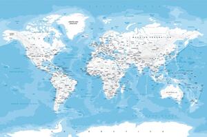 Tapéta stílusos világtérkép