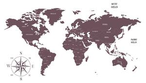 Decens barna világtérkép