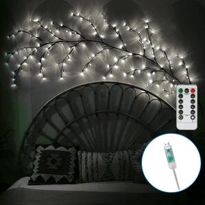 Aigostar B.V. Aigostar - LED Fali dekoráció 144xLED/5W/5V hideg fehér AI1550