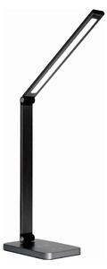 Platinet LED Asztali lámpa vezeték nélküli töltővel LED/10W/230V fekete PL0650