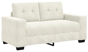 Krém bársony loveseat kanapé 120 cm