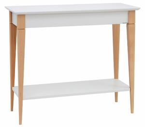 Fehér lakkozott RAGABA MIMO fésülködőasztal 85 x 35 cm