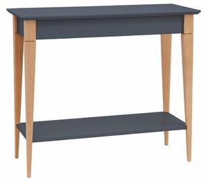 Sötétszürke lakkozott RAGABA MIMO fésülködőasztal 85 x 35 cm