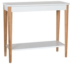 Fehér lakkozott RAGABA ASHME fésülködőasztal 85 x 35 cm