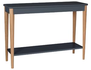 Sötétszürke lakkozott öltözőasztal RAGABA ASHME 105 x 35 cm