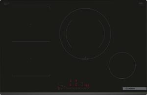 Bosch Serie 6, Indukciós főzőlap, 80 cm, Fekete, munkapultba építhető, PVS831HC1E