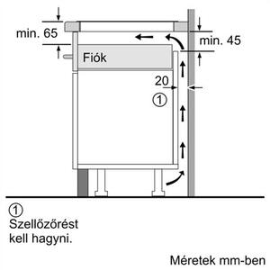 Bosch Serie 6, Indukciós főzőlap, 80 cm, Fekete, munkapultba építhető, PVS831HC1E