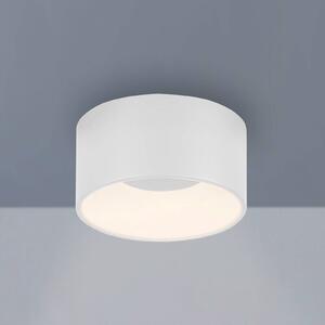 JUST LIGHT. GmbH Tanika LED mennyezeti lámpa, fehér, Ø 16 cm, dimmelhető, dimmelhető, Fehér / opál, Nappali / Étkező, Kerámia, Modern
