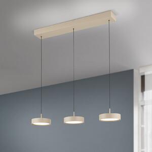 ORION Teide LED-es függőlámpa, khaki, fém, állítható magasságú, dimmelhető, Zöld, Nappali / Étkező, fém, Modern