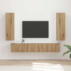 TV szekrény garnitúra 3 db Artisan tölgy
