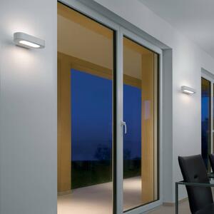 Artemide Talo designer fali lámpa R7s 21 cm fehér, dimmelhető, Fehér / opál, Folyosó, Alumínium, Dizájn