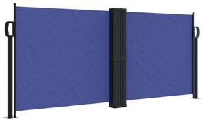 VidaXL kék behúzható oldalsó napellenző 100 x 1000 cm