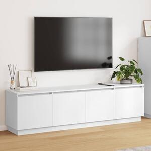 TV szekrény 180 x 38 x 49 cm Fehér Szerelt Fa
