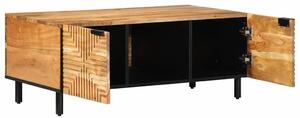 Dohányzóasztal Brown 100 x 54 x 40 cm Tömör Akácfa