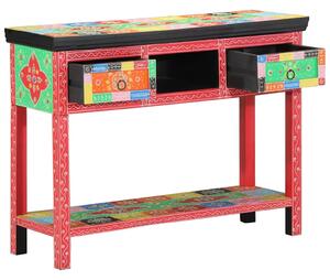 Konzolasztal fiókkal tárolóval Sokszínű 100 x 30 x 77 cm