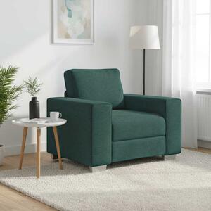 Fotel Sötétzöld 100 cm szövet