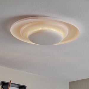 Foscarini Bahia LED mennyezeti lámpa, dimmelhető, 76 cm, dimmelhető, Fehér / opál, Nappali / Étkező, Műanyag, Dizájn