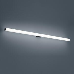 Helestra Loom LED tükör lámpa fekete 120 cm, Fehér / opál, Fürdőszoba, Műanyag, Modern