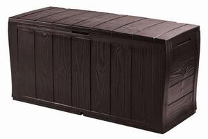 Keter Sherwood 270L kerti doboz, barna