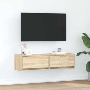 TV szekrény 100 x 31 x 25,5 cm sonoma tölgy Szerelt fa
