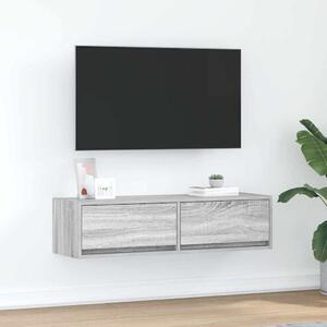 TV szekrény 100 x 31 x 25,5 cm Szürke sonoma Szerelt fa