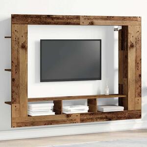 TV szekrény 152 x 22 x 113 cm Régi fa Szerelt fa