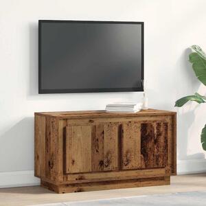 TV szekrény 80 x 35 x 45 cm Régi fa Szerelt fa