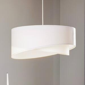 Maco Design Vivien lógó világítás fehér színben, velúrból, dimmelhető, Fehér / opál, Nappali / Étkező, Textil / szövet / selyem, Modern