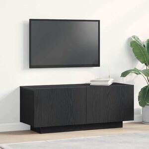 TV szekrény 100 x 35 x 40 cm Fekete tölgy Szerelt Fa