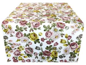 Asztali futó 50x150 cm Vintage virágok