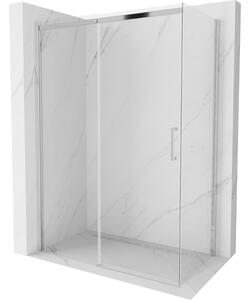 Mexen Omega tolóajtós zuhanykabin 160 x 90 cm, átlátszó, króm - 825-160-090-01-00