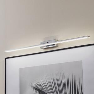 MCJ LED fali lámpa Miroir 80 cm króm 4000K, Króm / ezüst, Fürdőszoba, Alumínium, Modern