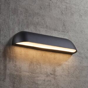 Nordlux LED kültéri fali lámpa Front 36, fekete, Fekete, fém, Modern